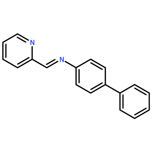 [1,1'-Biphenyl]-4-amine, N-(2-pyridinylmethylene)-