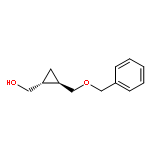 Cyclopropanemethanol, 2-[(phenylmethoxy)methyl]-, trans-