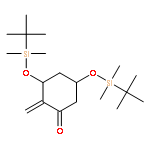 (3S,5S)-3,5-Bis(tert-butyldimethylsilyloxy)-2-methylene-cyclohexanone