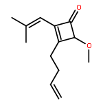 2-Cyclobuten-1-one, 3-(3-butenyl)-4-methoxy-2-(2-methyl-1-propenyl)-