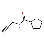 2-Pyrrolidinecarboxamide,N-2-propyn-1-yl-, (2S)-