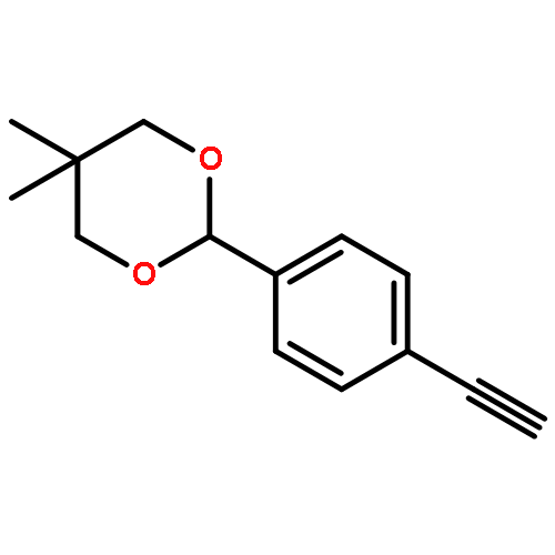 1,3-Dioxane, 2-(4-ethynylphenyl)-5,5-dimethyl-