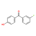 Methanone, (3-fluorophenyl)(4-hydroxyphenyl)-