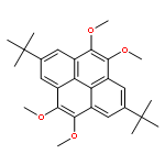 Pyrene, 2,7-bis(1,1-dimethylethyl)-4,5,9,10-tetramethoxy-