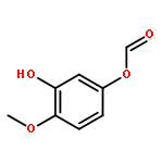 Ameisensaeure-3-hydroxy-4-methoxy-phenyl-ester