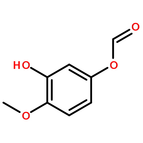 Ameisensaeure-3-hydroxy-4-methoxy-phenyl-ester