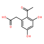 2-Acetyl-3,5-dihydroxyphenylacetic acid