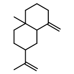 4a-methyl-1-methylidene-7-(prop-1-en-2-yl)decahydronaphthalene