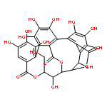 7,8,9,12,13,14,17,18,19,25,29-undecahydroxy-24-(hydroxymethyl)-3,23,26-trioxahexacyclo[13.10.3.1~2,6~.0~5,10~.0~11,28~.0~16,21~]nonacosa-5,7,9,11(28),12,14,16,18,20-nonaene-4,22,27-trione (non-preferred name)