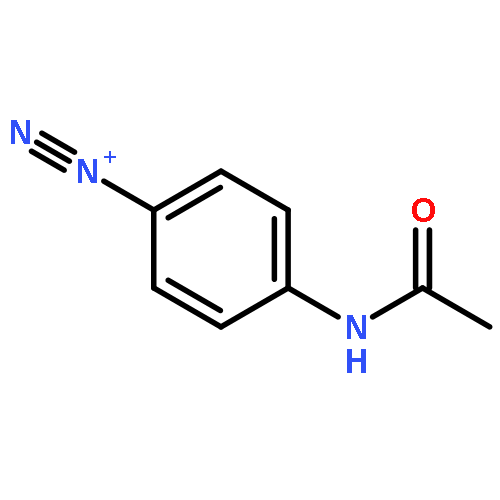 Benzenediazonium, 4-(acetylamino)-