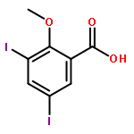 3,5-diiodo-2-methoxybenzoic acid