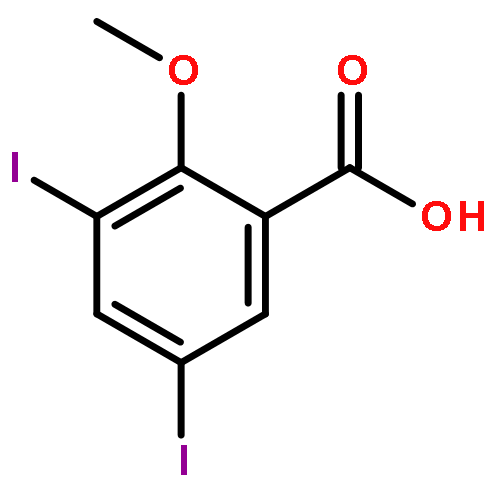 3,5-diiodo-2-methoxybenzoic acid