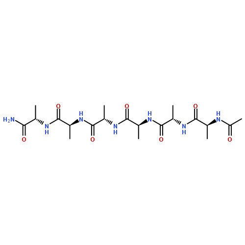 L-Alaninamide, N-acetyl-L-alanyl-L-alanyl-L-alanyl-L-alanyl-L-alanyl-