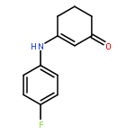 3-((4-fluorophenyl)amino)cyclohex-2-en-1-one