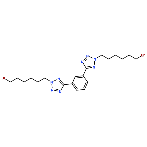 2H-Tetrazole, 5,5'-(1,3-phenylene)bis[2-(6-bromohexyl)-