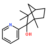 Bicyclo[2.2.1]heptan-2-ol, 1,3,3-trimethyl-2-(2-pyridinyl)-, (1R,2R,4S)-