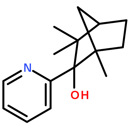 Bicyclo[2.2.1]heptan-2-ol, 1,3,3-trimethyl-2-(2-pyridinyl)-, (1R,2R,4S)-