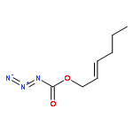 Carbonazidic acid, (2E)-2-hexenyl ester