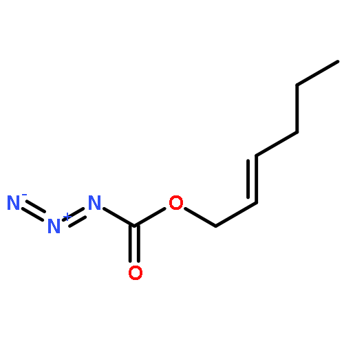 Carbonazidic acid, (2E)-2-hexenyl ester