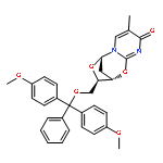 2,5-Methano-5H,9H-pyrimido[2,1-b][1,5,3]dioxazepin-9-one,3-[[bis(4-methoxyphenyl)phenylmethoxy]methyl]-2,3-dihydro-8-methyl-,(2R,3R,5R)-