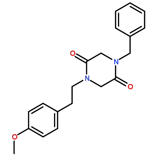 2,5-Piperazinedione, 1-[2-(4-methoxyphenyl)ethyl]-4-(phenylmethyl)-