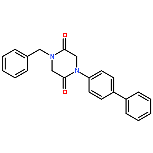 2,5-Piperazinedione, 1-[1,1'-biphenyl]-4-yl-4-(phenylmethyl)-