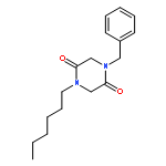 2,5-Piperazinedione, 1-hexyl-4-(phenylmethyl)-