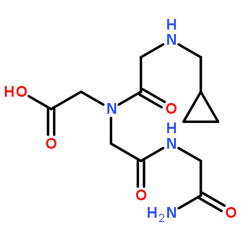 Glycinamide, N-(cyclopropylmethyl)glycyl-N-(carboxymethyl)glycyl-