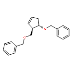 (1S.2R)-1-Benzyloxy-2-(benzyloxymethyl)-3-cyclopentene