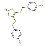 1,3-Dithiol-2-one, 4,5-bis[[(4-chlorophenyl)methyl]thio]-