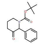 1-Piperidinecarboxylic acid, 3-oxo-2-phenyl-, 1,1-dimethylethyl ester,(2S)-