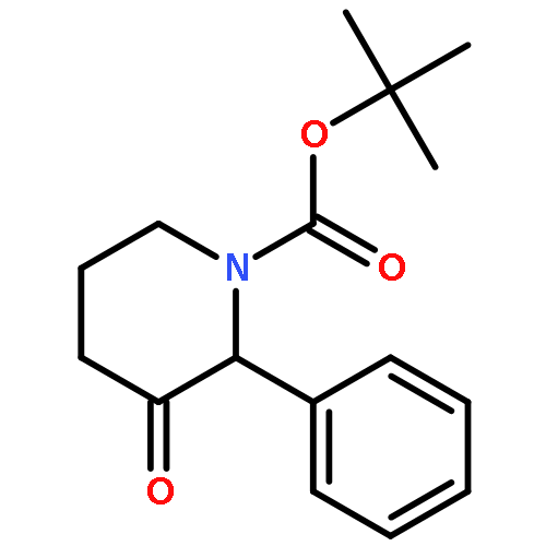 1-Piperidinecarboxylic acid, 3-oxo-2-phenyl-, 1,1-dimethylethyl ester,(2S)-