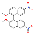 1,1'-Binaphthalene, 2,2'-dimethoxy-6,6'-dinitro-