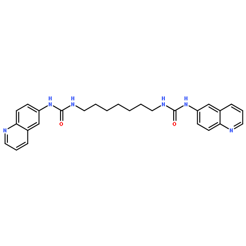 Urea, N,N''-1,7-heptanediylbis[N'-6-quinolinyl-