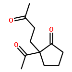 Cyclopentanone, 2-acetyl-2-(3-oxobutyl)-