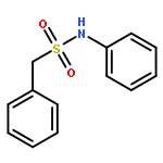 Benzenemethanesulfonamide, N-phenyl-