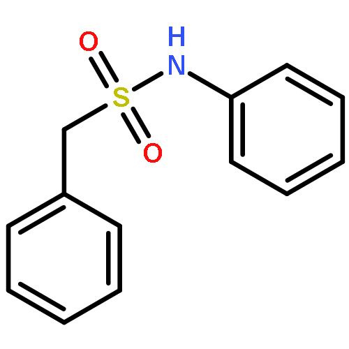 Benzenemethanesulfonamide, N-phenyl-