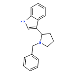 3-(1-benzylpyrrolidin-2-yl)-1h-indole