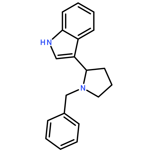 3-(1-benzylpyrrolidin-2-yl)-1h-indole