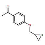 Ethanone, 1-[4-(oxiranylmethoxy)phenyl]-