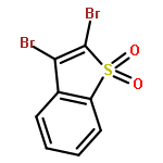 Benzo[b]thiophene,2,3-dibromo-, 1,1-dioxide