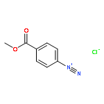 Benzenediazonium, 4-(methoxycarbonyl)-, chloride