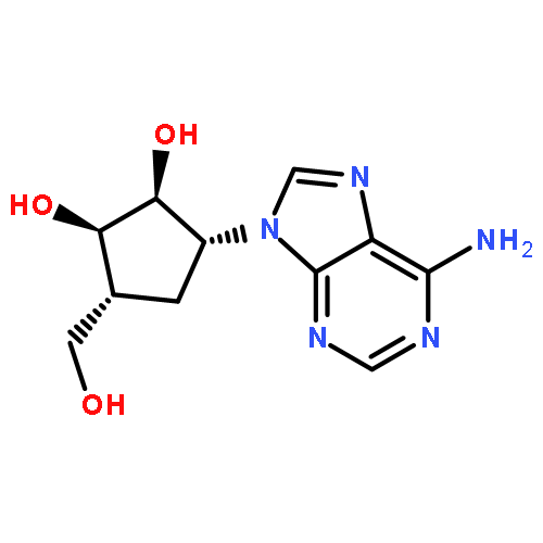 1,2-Cyclopentanediol,5-(6-amino-9H-purin-9-yl)-3-(hydroxymethyl)-, (1S,2R,3R,5R)-