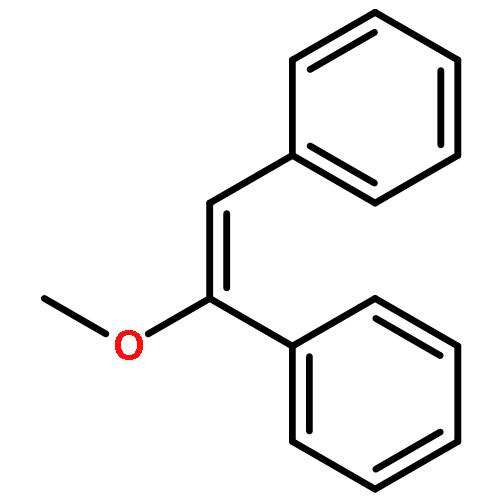 Benzene, 1,1'-(1-methoxy-1,2-ethenediyl)bis-, (E)-