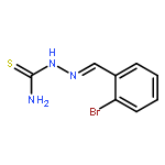 Hydrazinecarbothioamide, 2-[(2-bromophenyl)methylene]-, (E)-