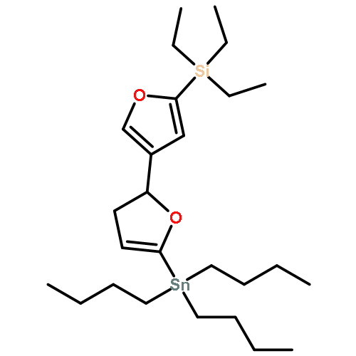 Silane, [2,3-dihydro-5-(tributylstannyl)[2,3'-bifuran]-5'-yl]triethyl-