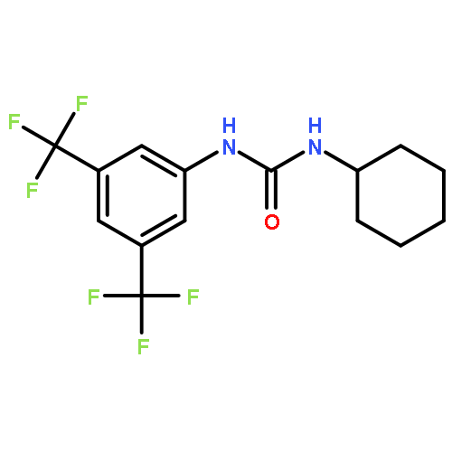 Urea, N-[3,5-bis(trifluoromethyl)phenyl]-N'-cyclohexyl-