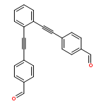 Benzaldehyde, 4,4'-(1,2-phenylenedi-2,1-ethynediyl)bis-