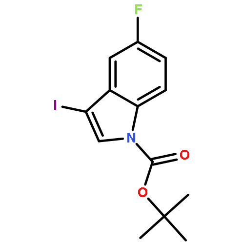 1H-Indole-1-carboxylic acid, 5-fluoro-3-iodo-, 1,1-diMethylethyl ester