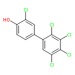 [1,1'-Biphenyl]-4-ol,2',3,3',4',5'-pentachloro-